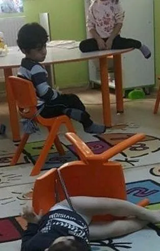 Son dakika: Bilecik'te bir anaokulunda skandal görüntüler!