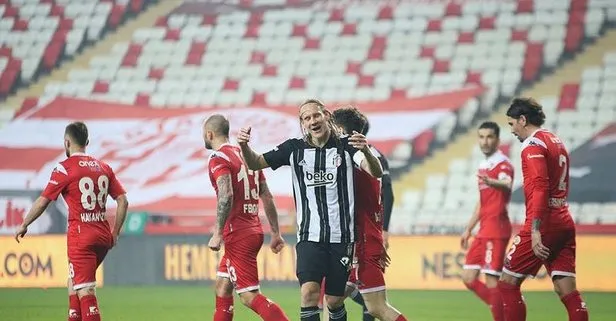 Kartal kan kaybediyor! Beşiktaş Antalya deplasmanında 2 puan bıraktı