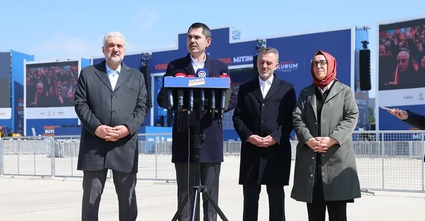 Cumhur İttifakı'nın İBB Başkan Adayı Murat Kurum'dan "Büyük İstanbul Mitingi" öncesi 31 Mart mesajı: Zaferin provası olacak!