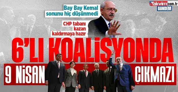 6’lı koalisyonda 9 Nisan çıkmazı! Kılıçdaroğlu’nun adaylık için DEVA, Gelecek ve Saadet Partisi’ne verdiği vekil vaadine taban kazan kaldıracak