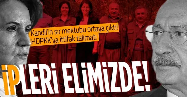 Kandil’den terörün siyasi ayağı HDP’ye ittifak talimatı!
