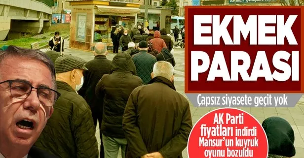 AK Parti’den Mansur Yavaş’ın Halk Ekmek kuyruklarını bitiren çözüm! Ekmek 1,25 tl oldu