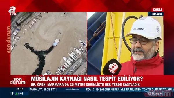 SON DAKİKA: A Haber Marmara Denizi'ndeki müsilajı (deniz salyası) araştıran ODTÜ gemisinde! 'Marmara 6-7 yılda biraz düzelebilir' - 6
