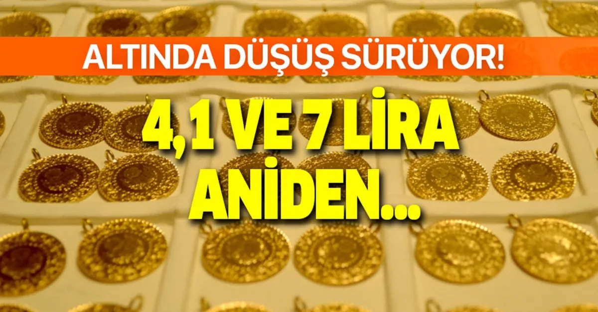 22 ayar bilezik ve ceyrek gram altin fiyatlari ne kadar oldu dusus surat kazaniyor 4 1 ve 7 tl serice takvim