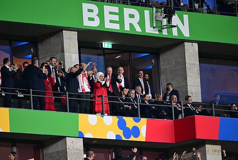 Başkan Erdoğan’dan gol sevinci