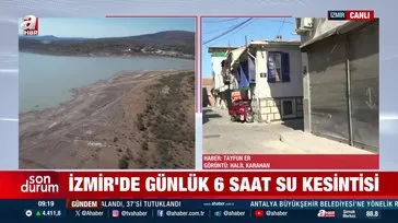 İzmir’de su krizi büyüyor!