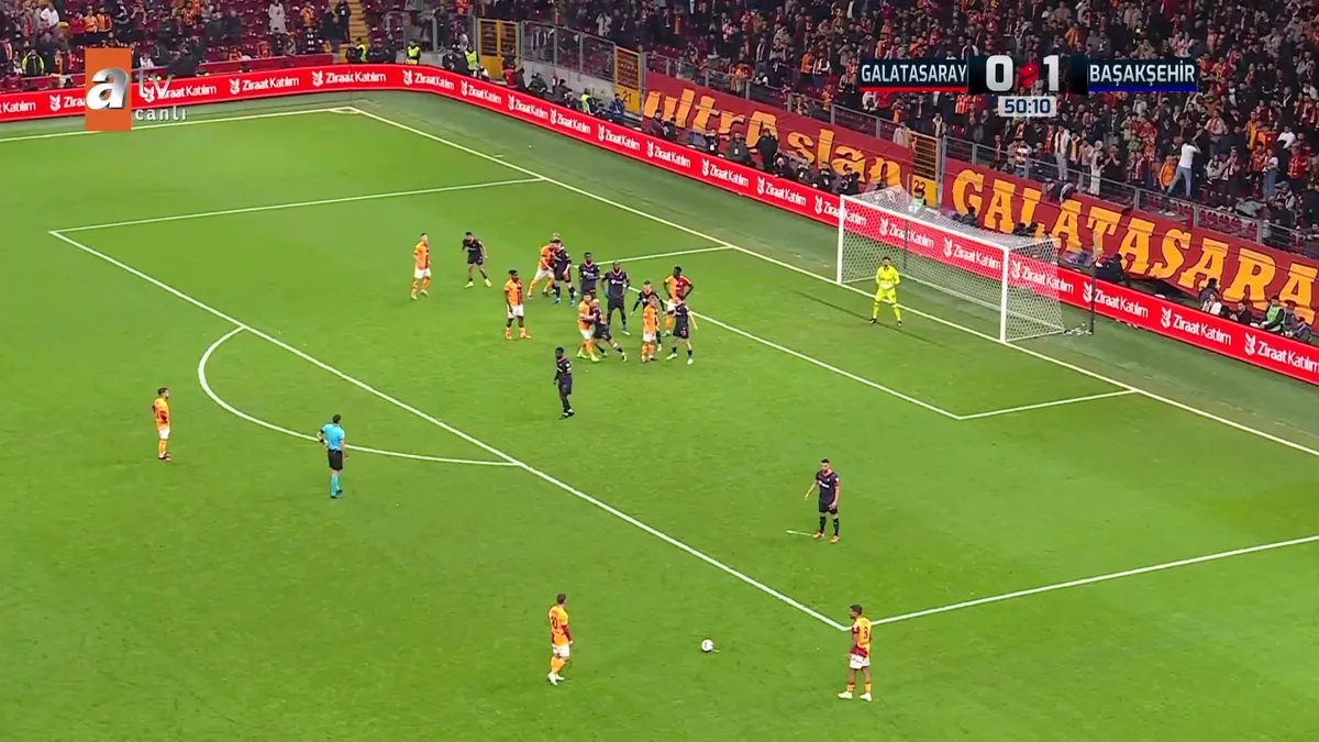 GOL | Galatasaray 1-1 Başakşehir (D. Sanchez)