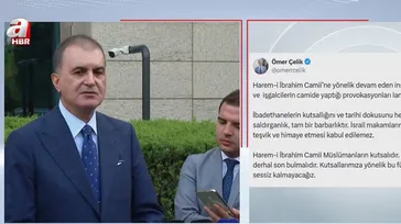 Harem-i İbrahim Camisi’ndeki eylemlere AK Parti’den tepki! Ömer Çelik konuştu