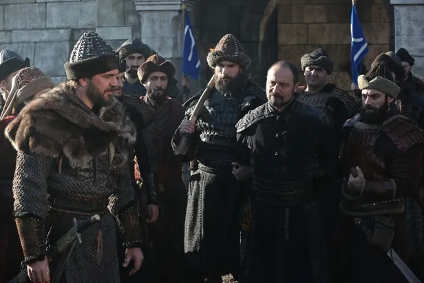 Diriliş Ertuğrul setinde yangın-2