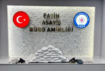 İstanbul Fatih'te evden 31 kilo kokain çıktı