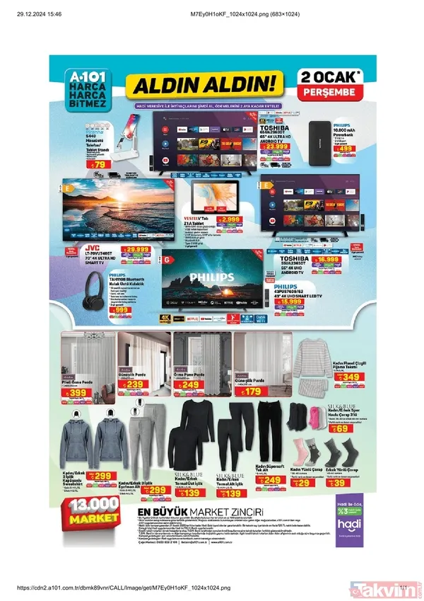 A101 28 Aralık-3 Ocak İNDİRİMİ! Bu hafta A101'de hangi ürünler var? - 14