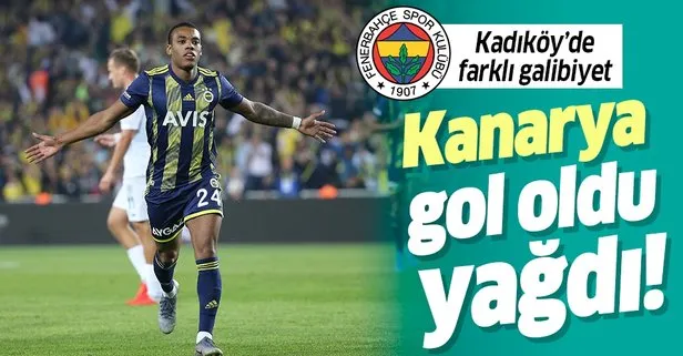Kanarya gol oldu yağdı! Fenerbahçe 5-1 Konyaspor  Maç sonucu