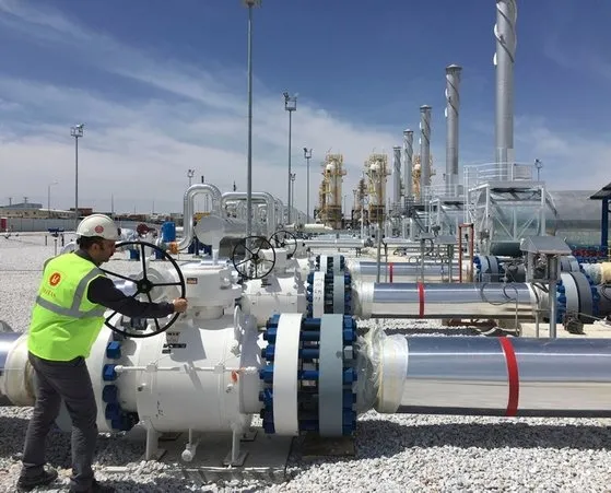 Türkiye’nin doğal gaz depoları yüzde 100 dolu