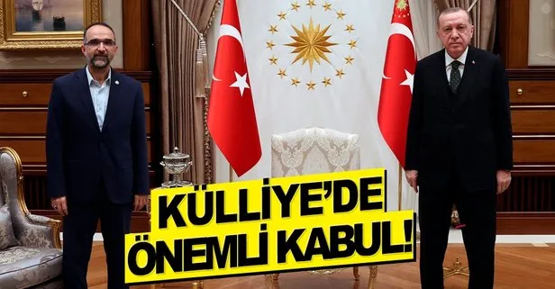 Son dakika: Başkan Erdoğan, HÜDA PAR Genel Başkanı İshak Sağlam’ı kabul etti