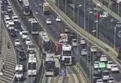 Haliç Köprüsü'nde metrobüs kazası | VİDEO