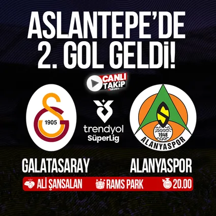 Galatasaray - Alanyaspor | SÜPER LİG MAÇI CANLI