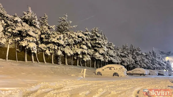 İBB'nin kar rezaleti: İstanbul'da yoğun kar sonrası araçlar yolda kaldı! Vatandaşlar evine gidemedi - 34