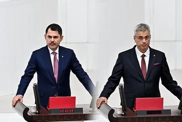 Bakanlar TBMM’de yemin etti
