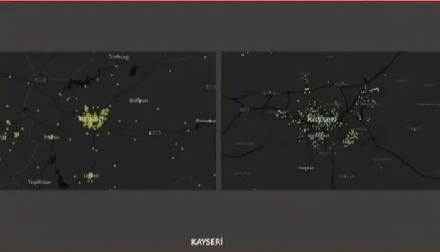 Corona Korona Konya Kayseri Malatya Ve Diyarbakir Canli Harita
