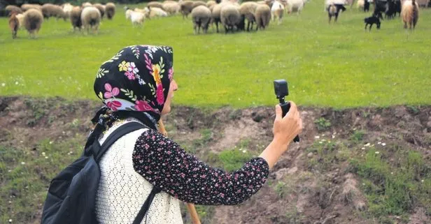 Nurgül Akdoğan, köy hayatını videoya çekip sosyal medyada yayınladı: Takipçi sayısı 100 bini aştı