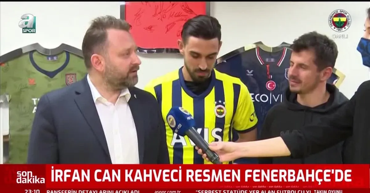 Irfan Can Kahveci Fenerbahce Ye Imzayi Atti Videosunu Izle Takvim Tv