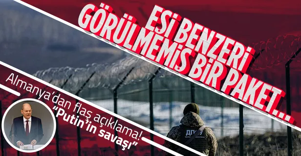 SON DAKİKA! Almanya Başbakanı Scholz'dan Rusya - Ukrayna savaşıyla ilgili flaş açıklamalar: Bu Putin'in savaşı