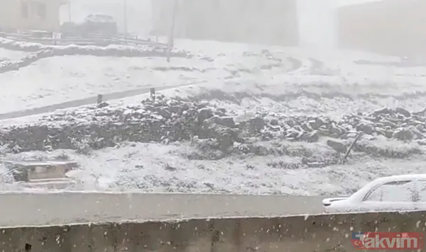 Doğu Karadeniz'e kar düştü! Yaylalar beyaza büründü - 4