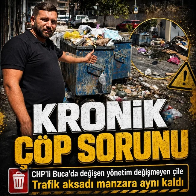 Bucada başkan değişti, çöp çilesi bitmedi: Vatandaşlardan CHPli belediyeye protesto