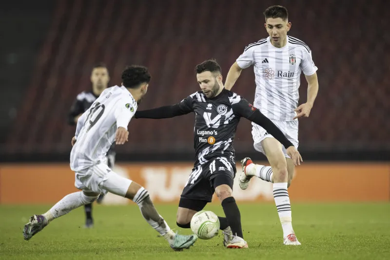 Beşiktaş Lugano'yu deplasmanda yendi! İlk 3 puan geldi - 4