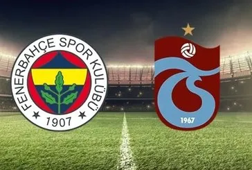 Fenerbahçe - Trabzonspor maç sonucu: 3-1