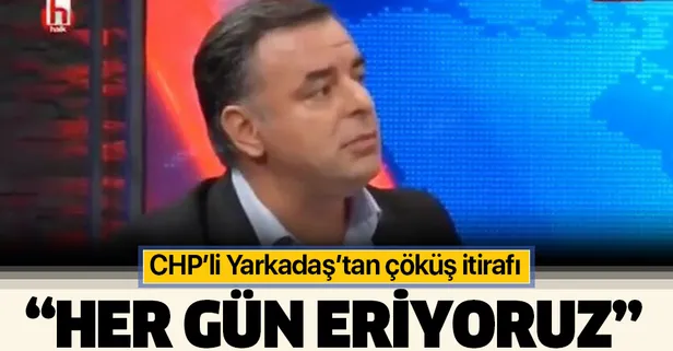 CHP'li Barış Yarkadaş'tan partide çöküş itirafı: Üye sayımız her gün eriyor
