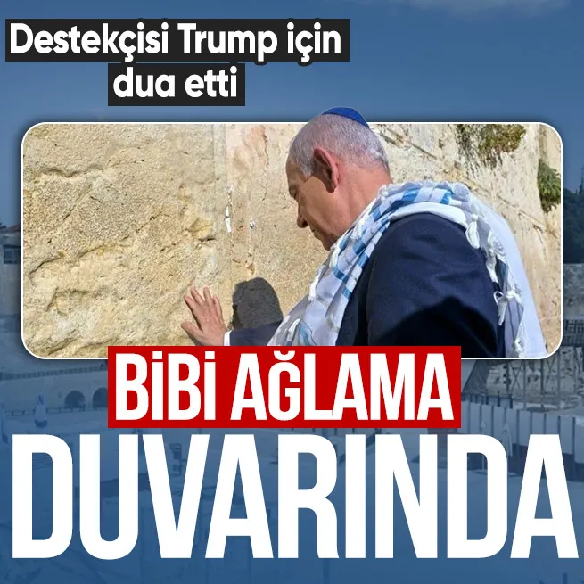 ABD İranın nükleer tesislerini vurdu Netanyahu ağlama duvarında Trumpa dua etti! Bıraktığı notta ne yazıyor?
