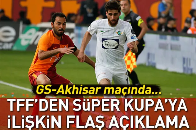 TFF Süper Kupa'da "VAR" uygulanacak