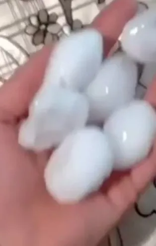 Son dakika: Haziran ayında Yumurta büyüklüğünde dolu yağdı