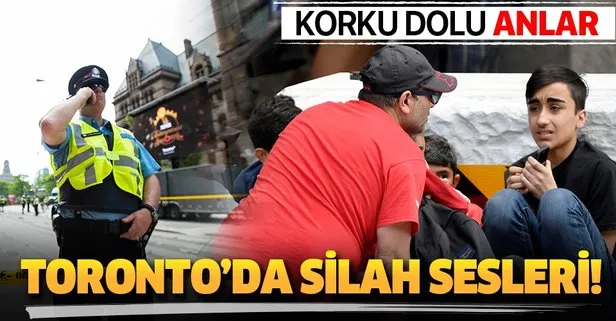 SON DAKİKA: Kanada Toronto’da silah sesleri