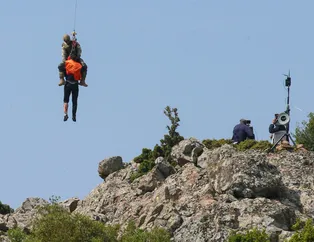 İzmir Menemen'de nefes kesen tatbikat
