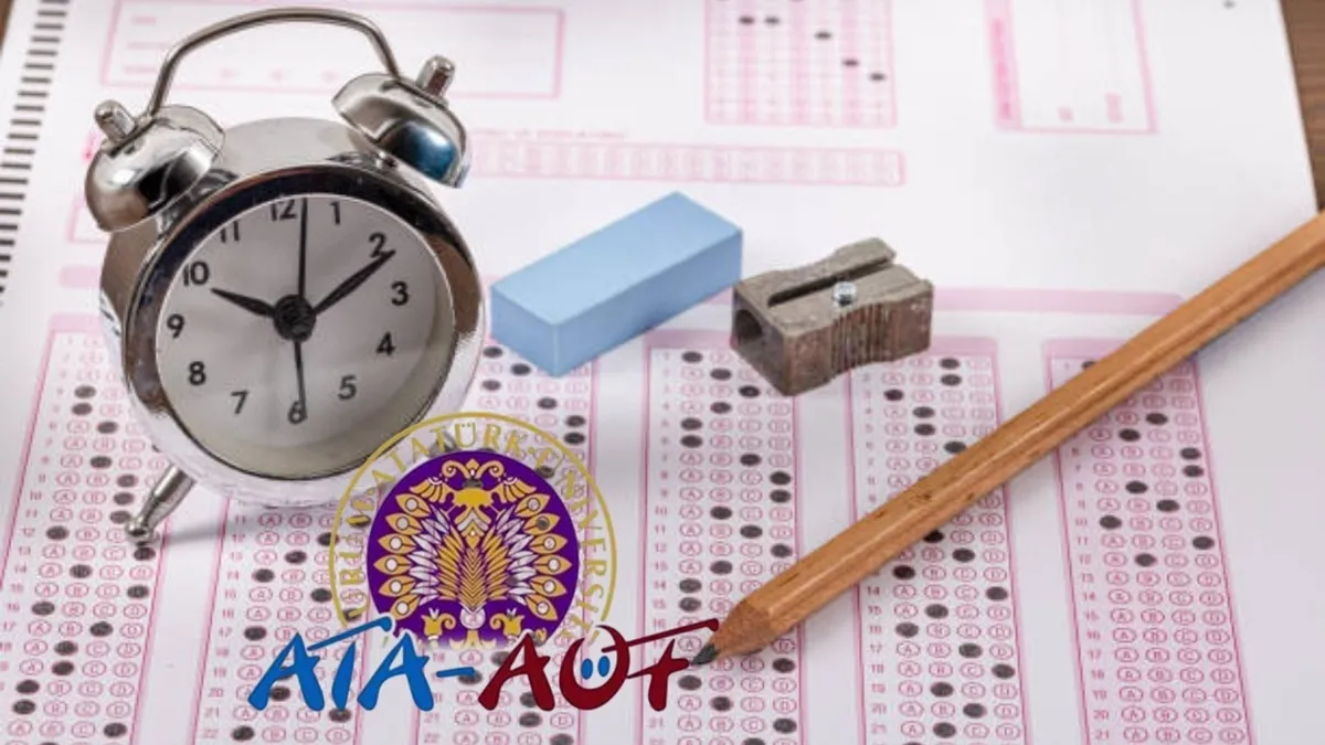ATA AÖF vize soru ve cevap ekranı! 2025 ATA AÖF sınav sonuçları ne zaman açıklanacak?