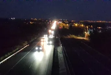 Tekirdağ yolunda araç yoğunluğu