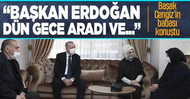 Başak Cengiz'in ismi mezun olduğu fakültede yaşatılacak! Başkan Erdoğan, Başak Cengiz'in ailesini arayarak bildirdi