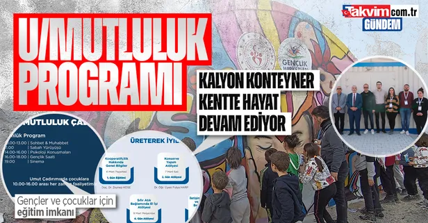 Kalyon Holding, konteyner kentteki depremzedeler için ‘U/Mutluluk Programı’nı başlatıyor