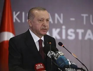 Başkan Erdoğan’dan Pakistan’da önemli açıklamalar