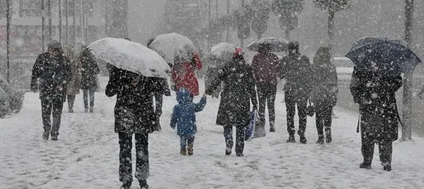 Meteoroloji uyardı: Kuvvetli kar yağışı geliyor