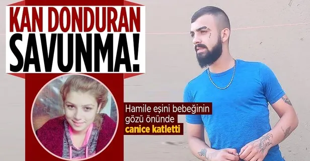 Hamile eşi Hasret Dalkoparan’ı bebeğinin gözü önünde katleden Ozan Dum’un ifadesi ortaya çıktı! Kan donduran vahşet