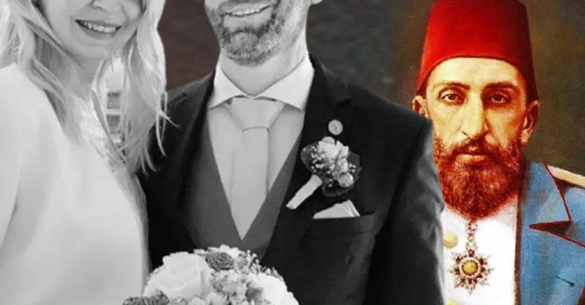 Sultan 2. Abdülhamit’in torunu Daniel Hamid Kadir Osmanoğlu evlendi! İşte Osmanlı torununun düğününden kareler...