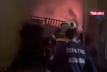 Fabrika kundaklandı!