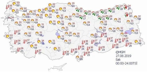 Meteoroloji'den son dakika uyarısı: 11 ilde sağanak yağış var! 27 Ağustos hava durumu-3
