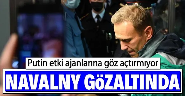 Navalnıy gözaltına alındı