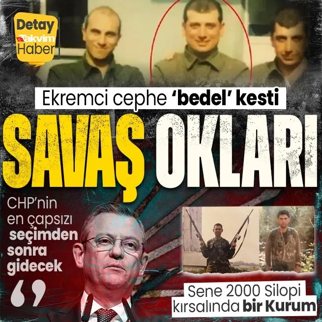Özgür Özel İmamoğlu’na ’bedelli’ vurdu! Ekremci cephe ayaklandı: CHP’nin en çapsız başkanı konuşmasın | Sene 2000 Silopi kırsalında bir Kurum