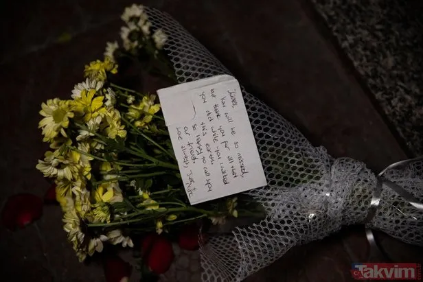 James Gustaf Edward Le Mesurier’in ofisinin önüne ’ailesi adına’ çiçek bırakıldı