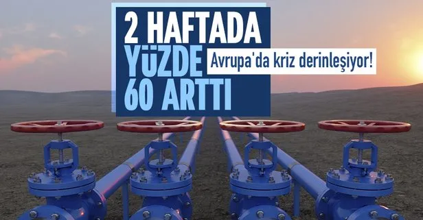 Avrupa’da enerji krizi tırmanıyor! Doğalgaz fiyatı 2 haftada yüzde 60 arttı